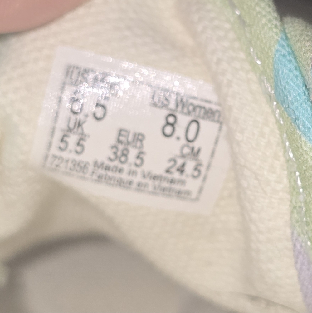 Vans Platform Pastel Picnic Canvas Checkered Women's Sneaker Shoe Size 8 - Picture 5 of 5